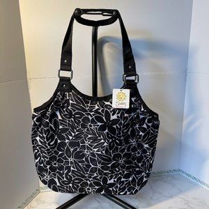 Sunny Hawaii Black and White Tote/Shoulder bag